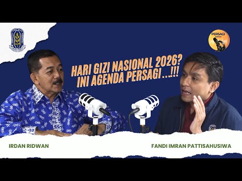 Hari Gizi Nasional 2026?? Ini Agenda PERSAGI Provinsi Gorontalo!!! | PERSAGI Provinsi Gorontalo PODCAST Eps. 16